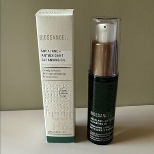 Biossance Squalane + Antioxidant Cleansing Oil - Cream